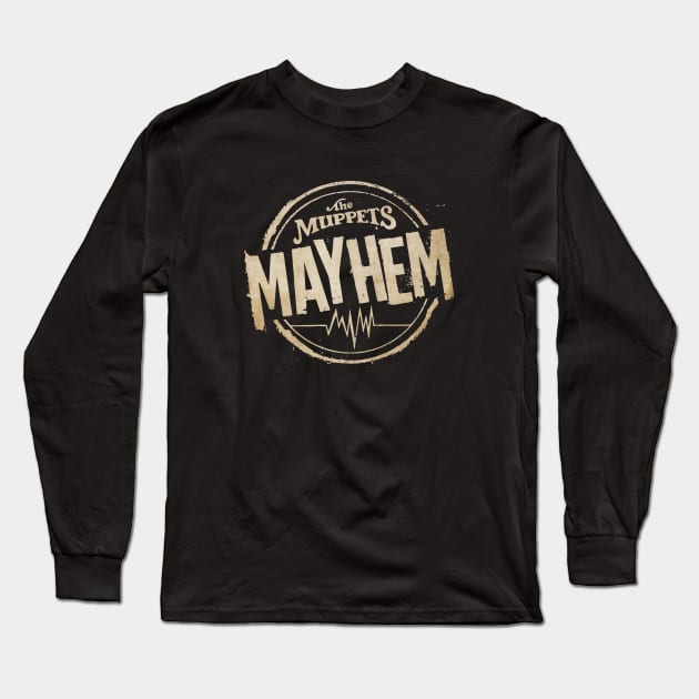 Muppets Mayhem Long Sleeve T-Shirt by Twister